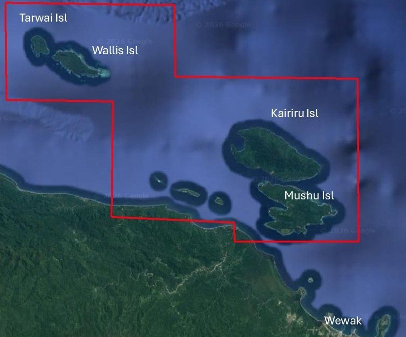 Kairiru location map