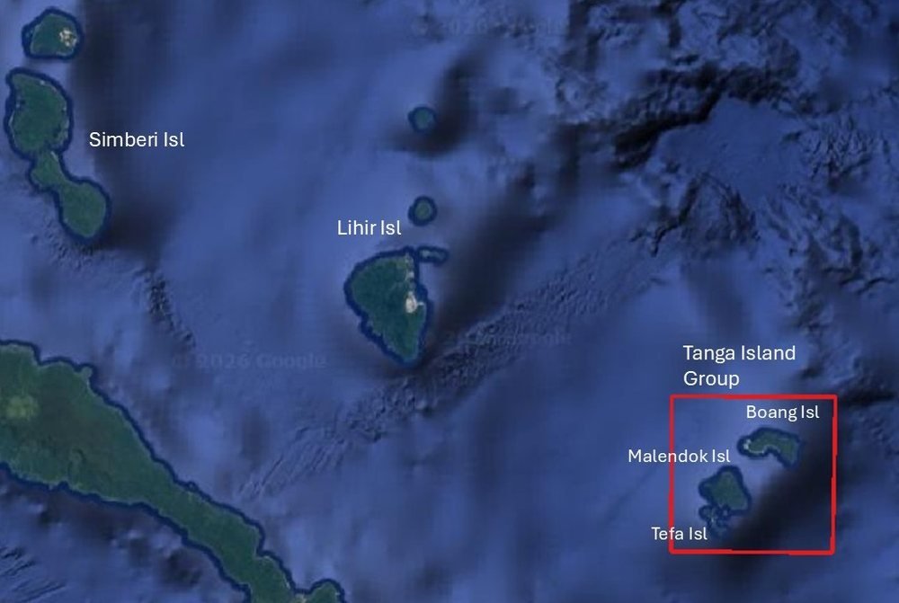 Tanga location map